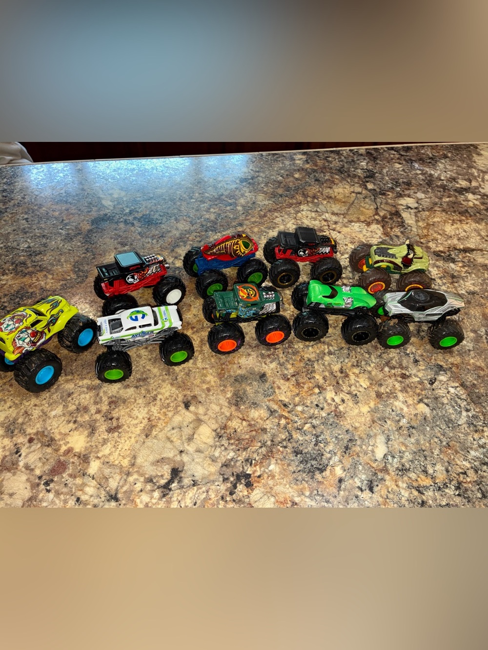 Green Monster Truck Toy - Kids Toys